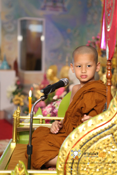 สามเณรพีบรรยายธรรม